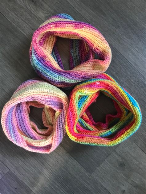 Childs Cowl Kids Cowl Child Scarf Kids Scarf Kids Rainbow Etsy Uk