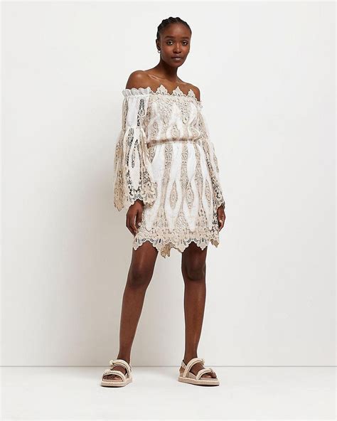 River Island White Lace Dress Dresses Images 2022