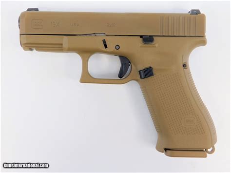 Glock G19X Gen 5 9mm Luger 4 02 Coyote Tan UX1950703 For Sale