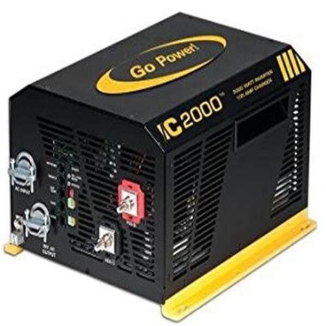 Go Power GP IC 2000 12 2000 Watt 12 Volt Pure Sine I Houpup