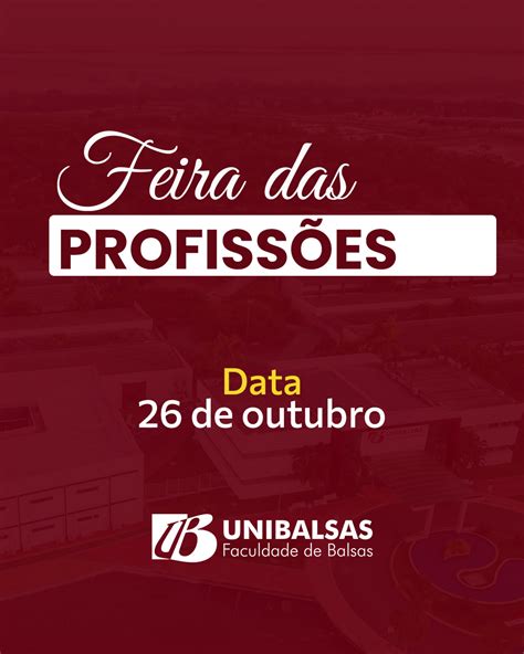 Feira Das Profiss Es Unibalsas