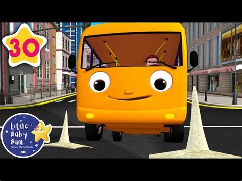 Educational Videos for Toddlers | Wheels on The Bus V5 | Nursery Rhymes ...