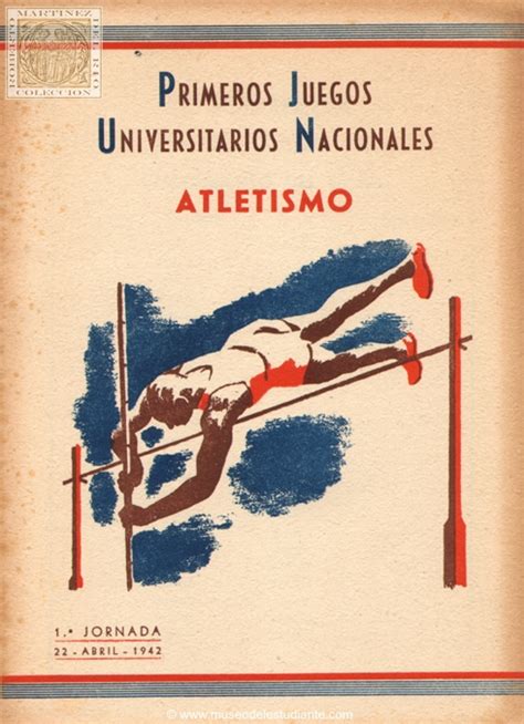 Documentos Programa De Los Primeros Juegos Universitarios Nacionales I