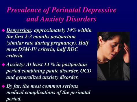 Ppt Perinatal Mood And Anxiety Disorders Powerpoint Presentation