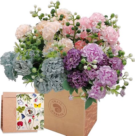 Flower Box Sztuczna Hortensja G Wkami Kwiat W B N Ps Cena