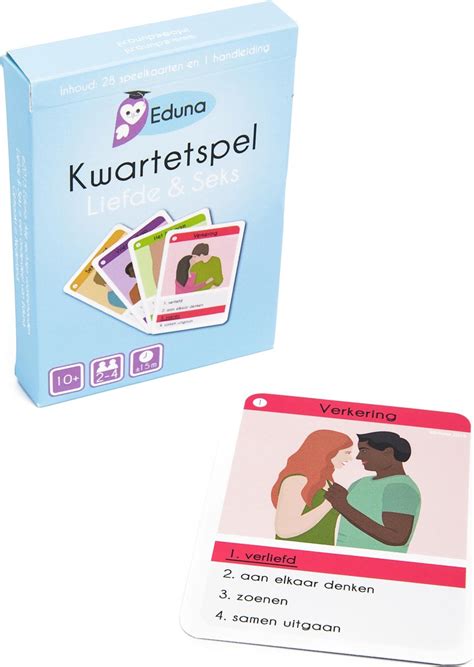 Kwartet Liefde En Seks Spel Educatief Seksuele Voorlichting