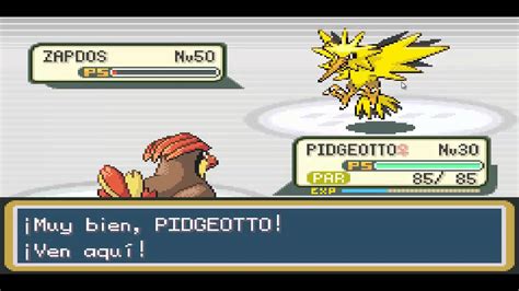 Pokemon Rojo Fuego 35 ZAPDOS VAS A SER MÍO Como encontrar a Zapdos