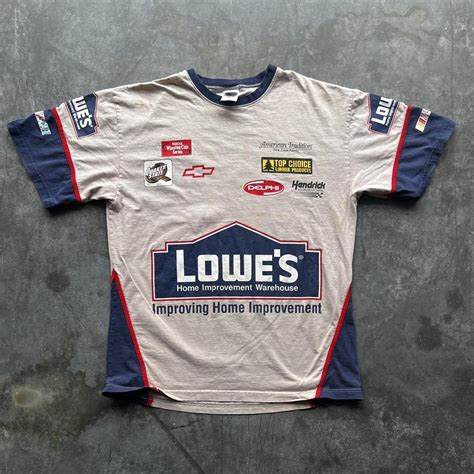 Vintage Nascar Lowes Jimmie Kenneth Johnson Racing Depop