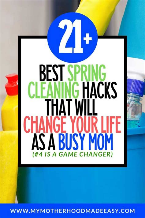 21 Best Spring Cleaning Hacks For Busy Moms You Need To Know My Motherhood Made Easy