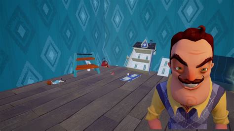 Hoje eu vi a foto da família do vizinho Hello neighbor 14 YouTube