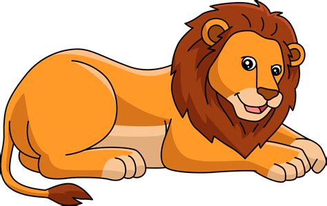 Lion Profile Clip Art