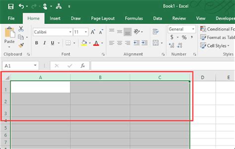 Come Impostare Altezza Riga E Larghezza Colonne In Excel Angolo