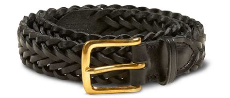 Good/Better/Best: Men's Leather Braided Belts | Valet.