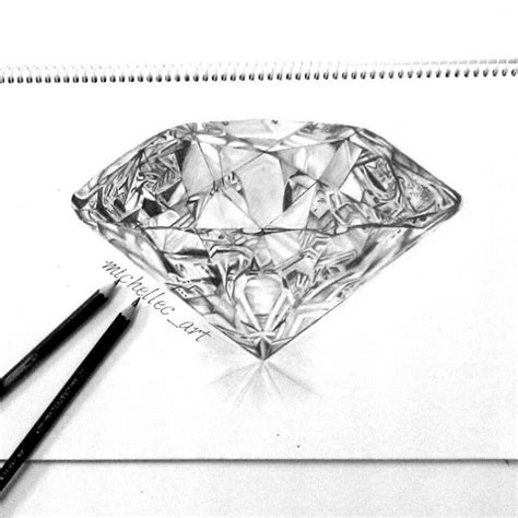 3d Diamond Drawing