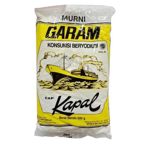 Jual Kapal Garam Halus 500 Gr Shopee Indonesia