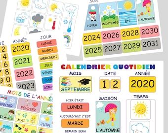 Calendrier Ce1 Année 2024 2025 Gusta Katrina