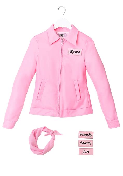 Authentic Grease Pink Ladies Jacket Costume for Women