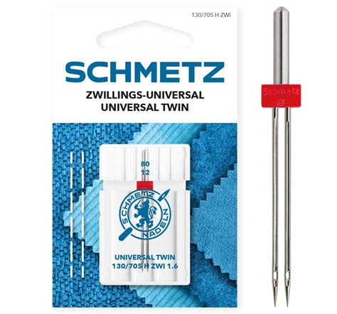 Universal Twin Needle Schmetz Sew Confident