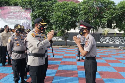 Kapolres Majalengka Berikan Ucapan Selamat Atas Kenaikan Pangkat