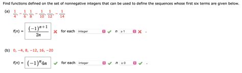 Solved Find Functions Defined On The Set Of Nonnegative