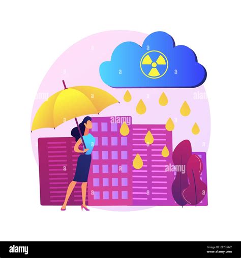 Acid Rain Abstract Concept Vector Illustration Stock Vector Image And Art Alamy