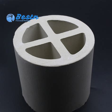 Durable Using Various Porosity Tower Packing Ceramic Cross Partition