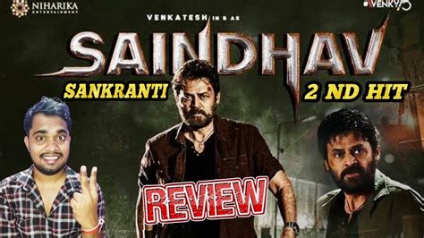 Saindhav Review Venkatesh Sailesh Kolanu Santosh Narayan Arya