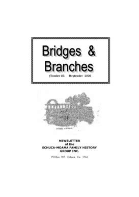 Fillable Online Home Vicnet Net Bridges Branches Sept 2006 Pub