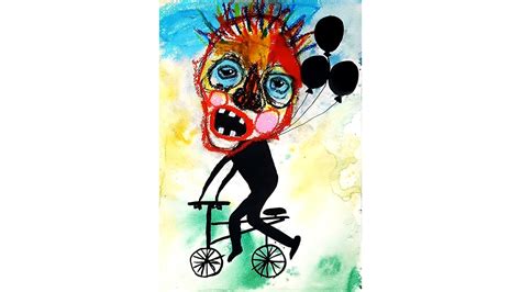 Original Art ,print Outsider Art Crazy Art Brut Raw Surreal Whimsical Picture Weird Drawing Odd ...