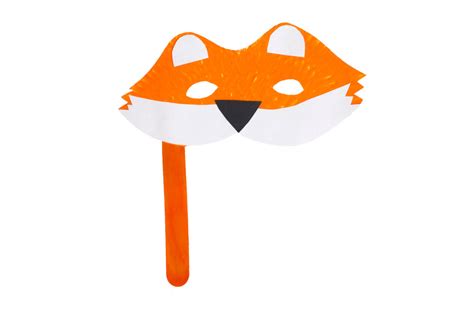 Make a Fox Mask | Easy Crafts for Kids – Moose Mischief