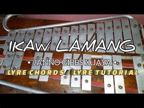 IKAW LAMANG JANNO GIBBS X JAYA LYRE CHORDS LYRE TUTORIAL 2024