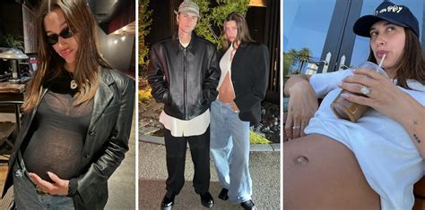 Hailey Bieber mostra il pancione ormai già grande le tenere foto con