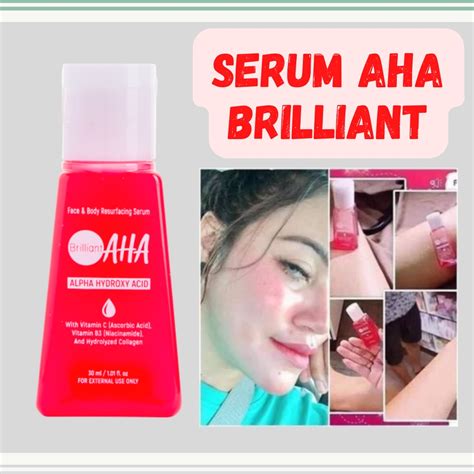 Brilliant Skin AHA Serum ORIGINAL Shopee Malaysia