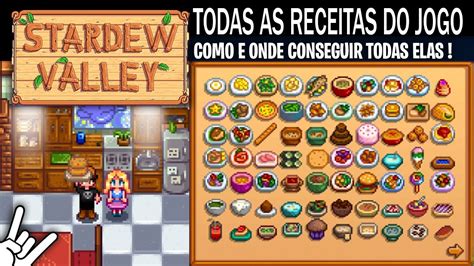 Stardew Valley Dicas Como Conseguir Todas As Receitas Youtube