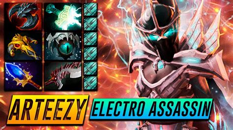 Arteezy Phantom Electro Assassin Dota Pro Gameplay Watch Learn