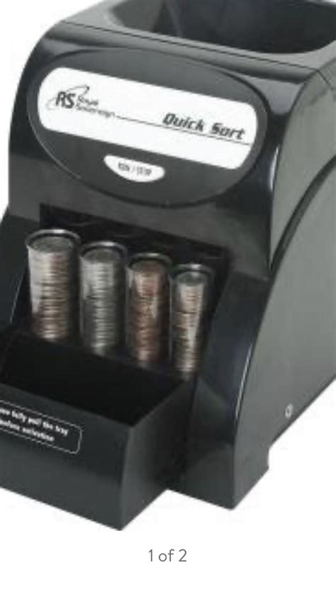 Royal Sovereign Electric Row Coin Sorter Sorts Coins Min