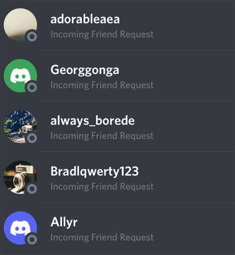 Receiving Random Friends Requests From Weird Users Discord