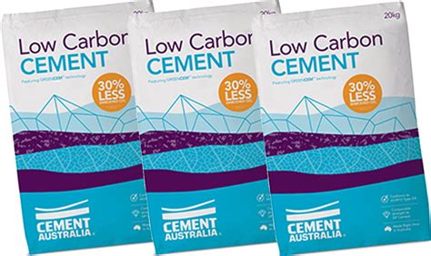 Cement Australias Low Carbon Cement Featuring GREENCEM Technology