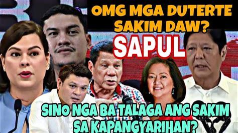 Omg Mga Duterte Sakim Nga Ba Sa Kapangyarihan Natakot Sa Mga Sinabi