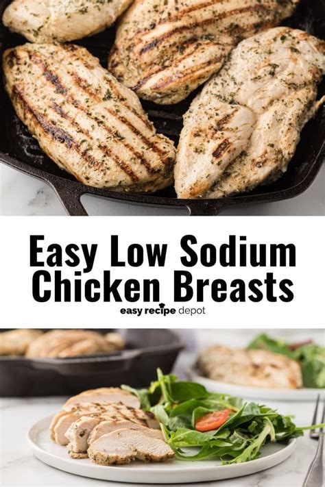 Easy Low Sodium Chicken Breast Easy Recipe Depot Receta En 2024