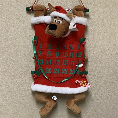 Scooby Doo Plush Christmas Countdown Advent Calendar Wall Hanger # ...