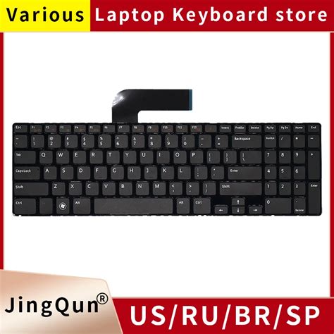 Ru Usenglish Replace Notebook Laptop Keyboard For Dell Inspiron 15r N5110 M5110 N5110 M511r