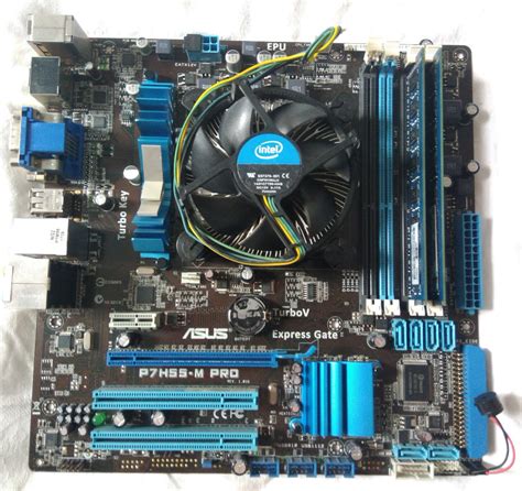 Asus P7h55 M Pro Intel I3 550 4gb Ram Nowa Sól Kup Teraz Na