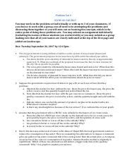 ECON PS 2 Pdf Problem Set 2 ECON 101 Fall 2017 You May Work On The