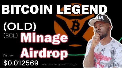 BITCOIN LEGEND Minage Et Airdrop GAGNER DES BCL PASSER LE KYC