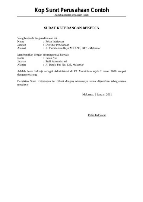 (PDF) Kop Surat Perusahaan Contoh - untuk bisa dipakai dan ...contoh.in ...