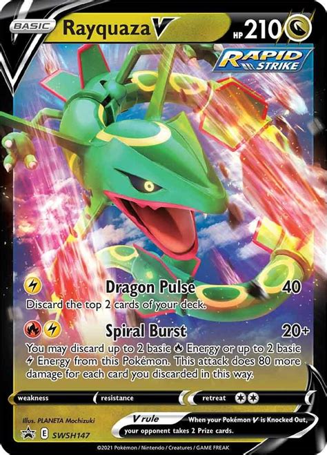 Pokemon Trading Card Game Rayquaza V Battle Deck 290 80909 Datablitz