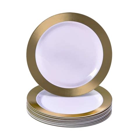 Deluxe Dinnerware | Gold Dinnerware Plates