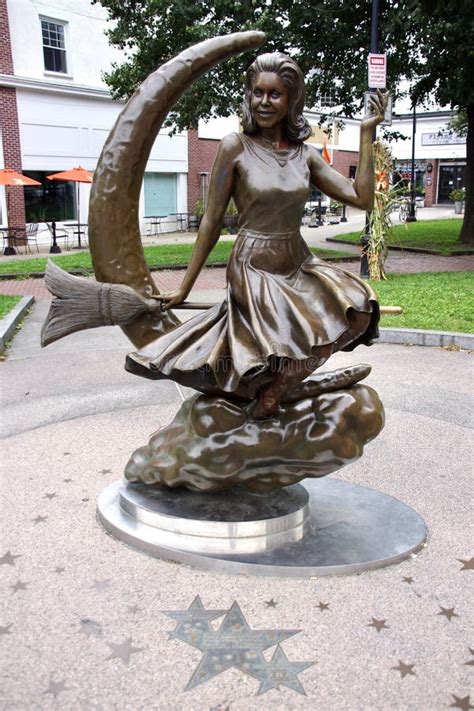 Bronze Statue Of Elizabeth Montgomery Who Starred As The Witch