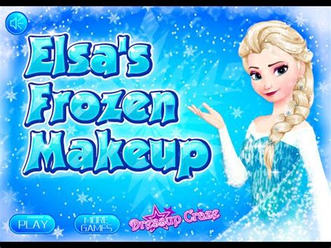 disney frozen games elsas frozen makeup  fashion games